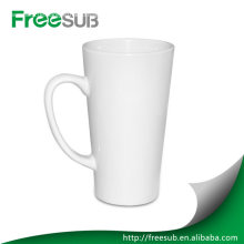 12OZ conical white mug sublimation printing mugs